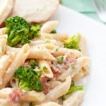 bacon penne alfredo recipe