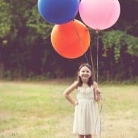 Balloons! So creative!