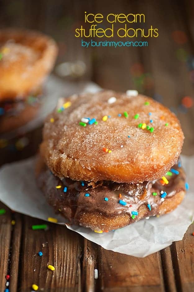 13 Doughnut Ideas Ice Cream Doughnuts