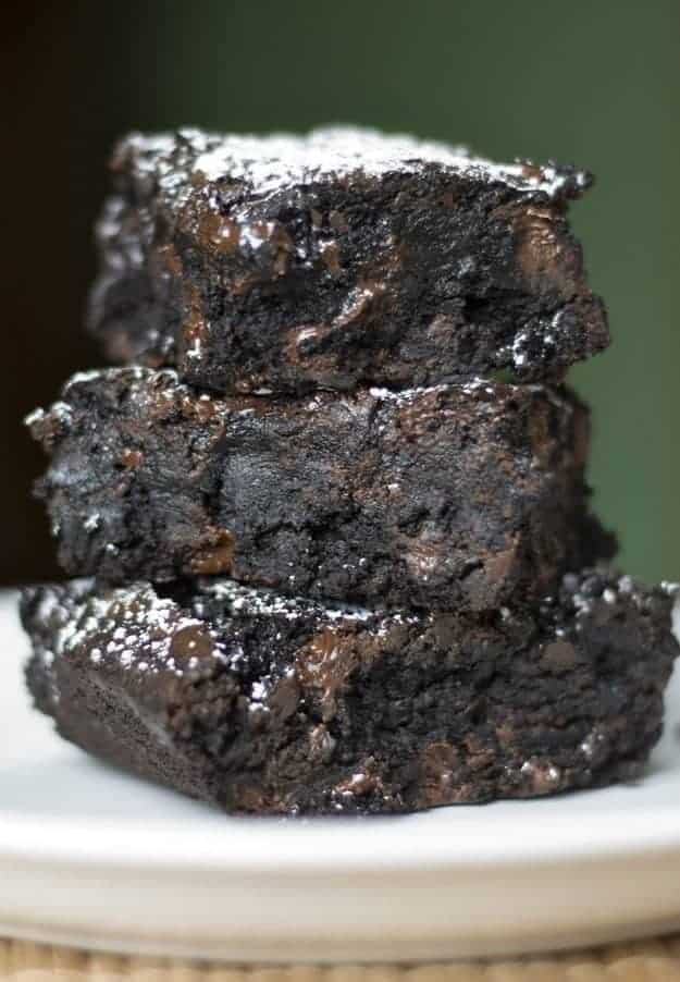 Homemade brownies that are super thick and fudgy. This brownie recipe creates thick, fudgy brownies from scratch. 