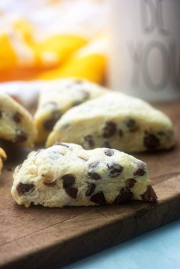 Easy to cook chocolate chip scones!