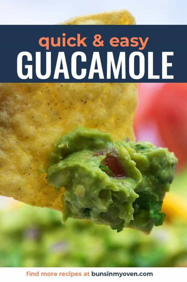 easy guacamole recipe