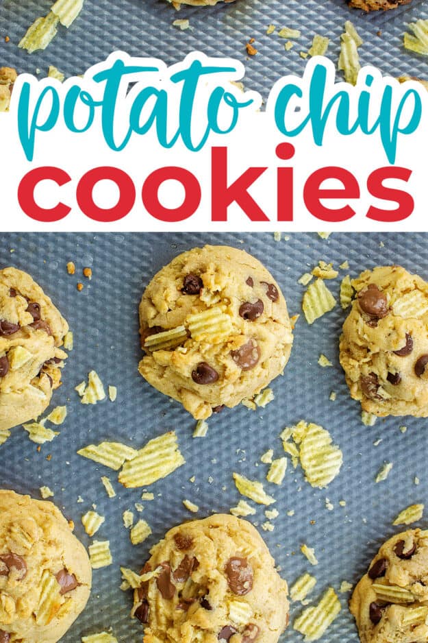 cookies on baking sheet.