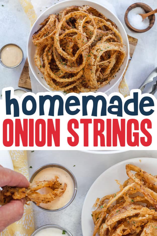 collage of onion string images.