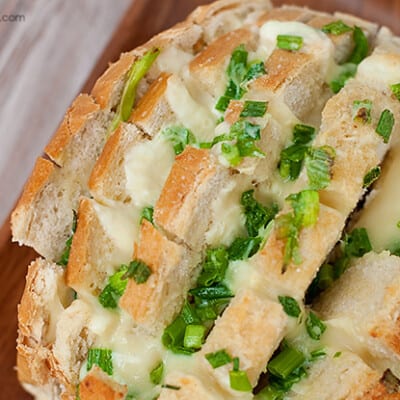 A close up of bloomin onion bread