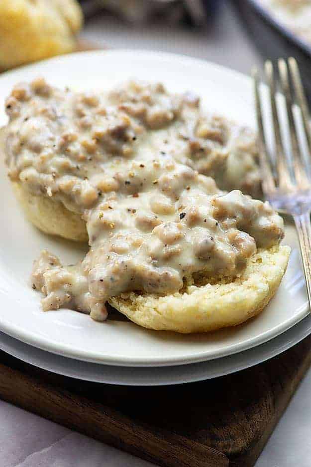 While making sausage gravy, I found my Dutch oven top fits the