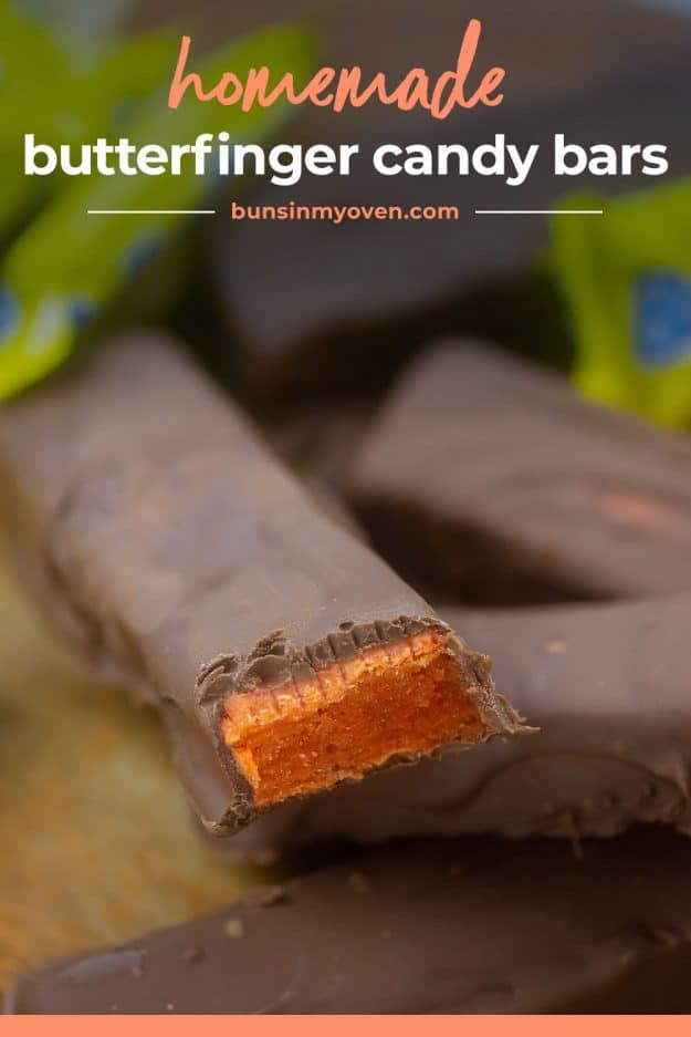 Butterfinger candy bar recipe.