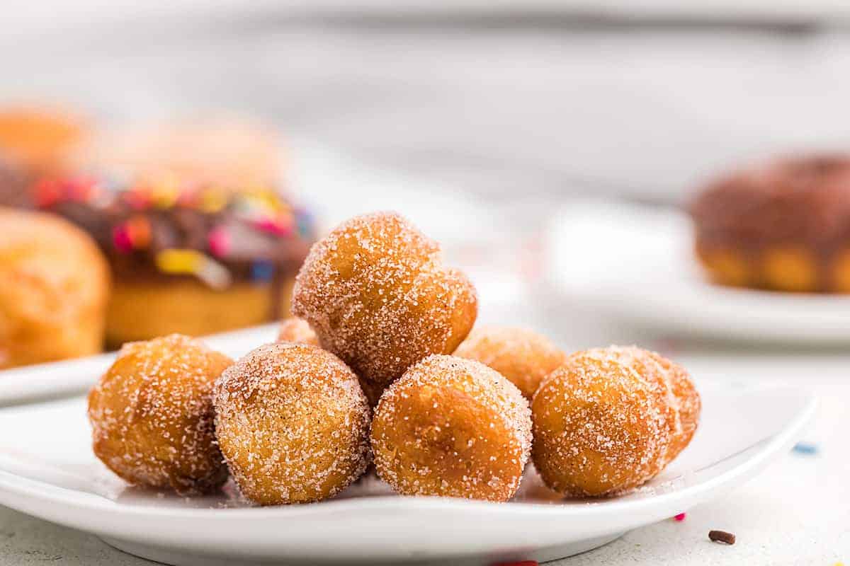 Canned Biscuit Donuts the easiest way to make homemade donuts!