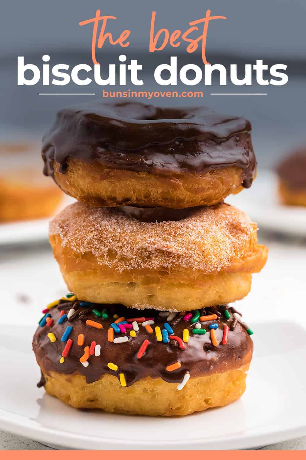 Canned Biscuit Donuts the easiest way to make homemade donuts!