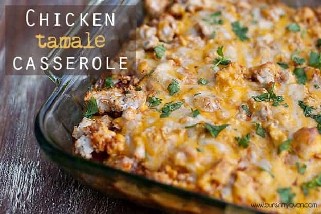 chicken tamale casserole