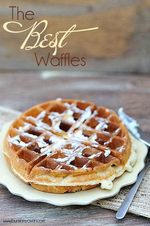 light and crispy waffle recipe