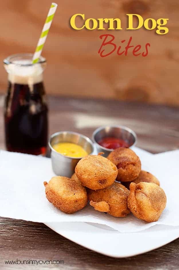 Corn Dog Bites — Buns In My Oven