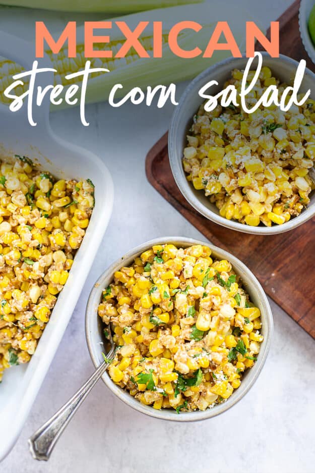 Esquites - Mexican Corn Salad Recipe | Buns In My Oven