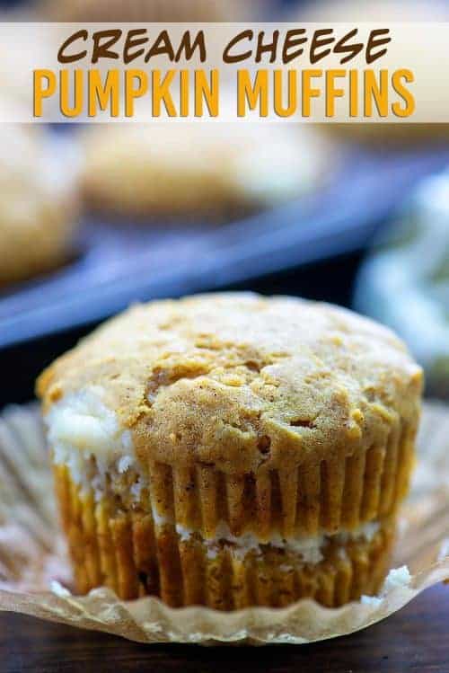 Best Ever Pumpkin Cream Cheese Muffins | Buns In My Oven