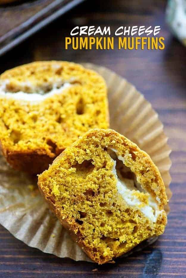 cream cheese pumpkin muffins