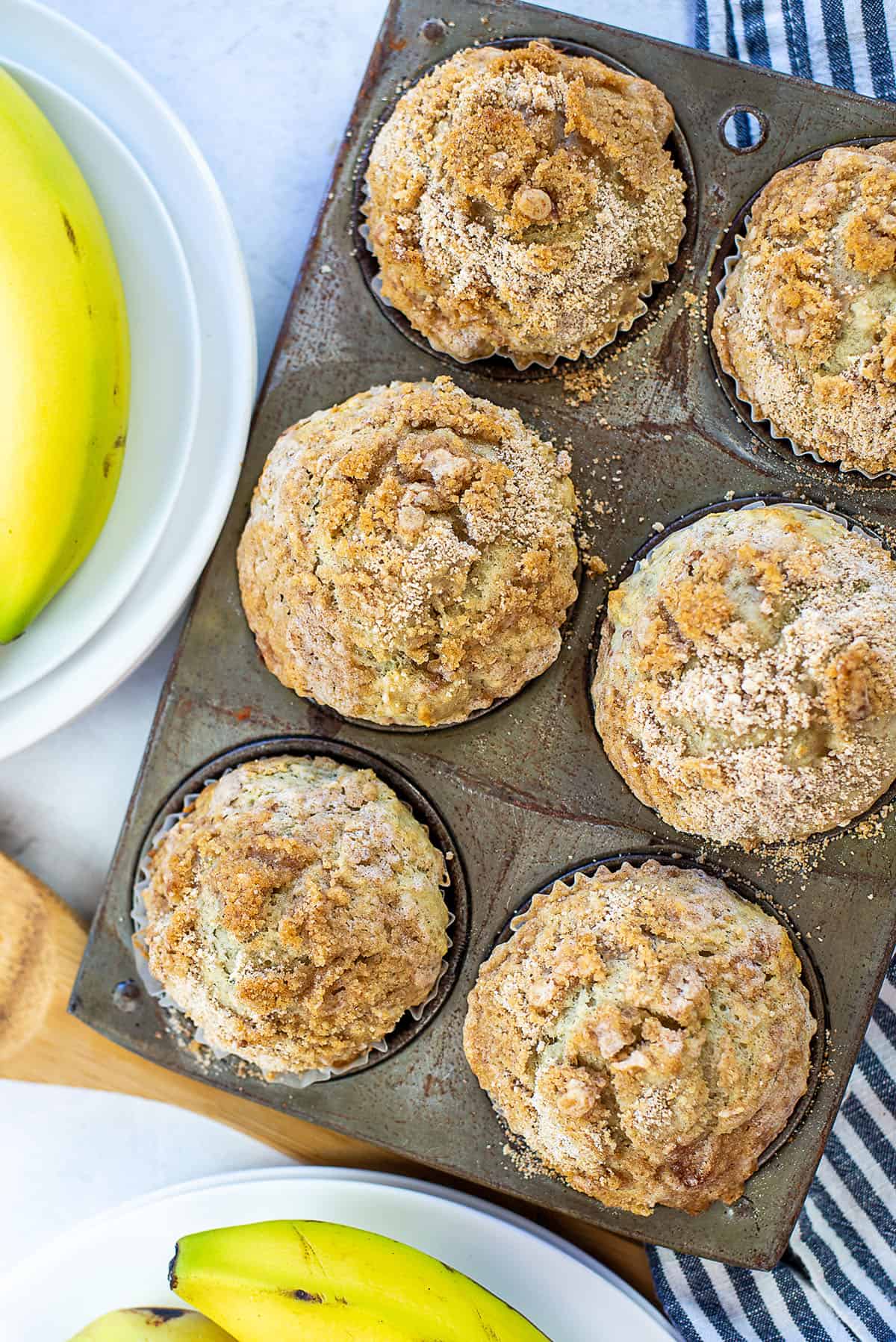 Banana Crumb Muffins