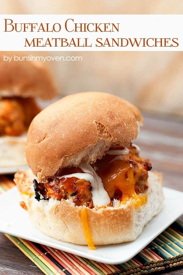 buffalo chicken meatball recipe