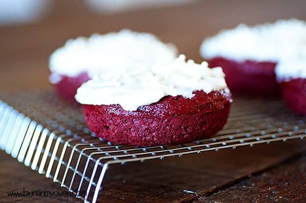 red velvet cake mix donut recipe for valentine's day