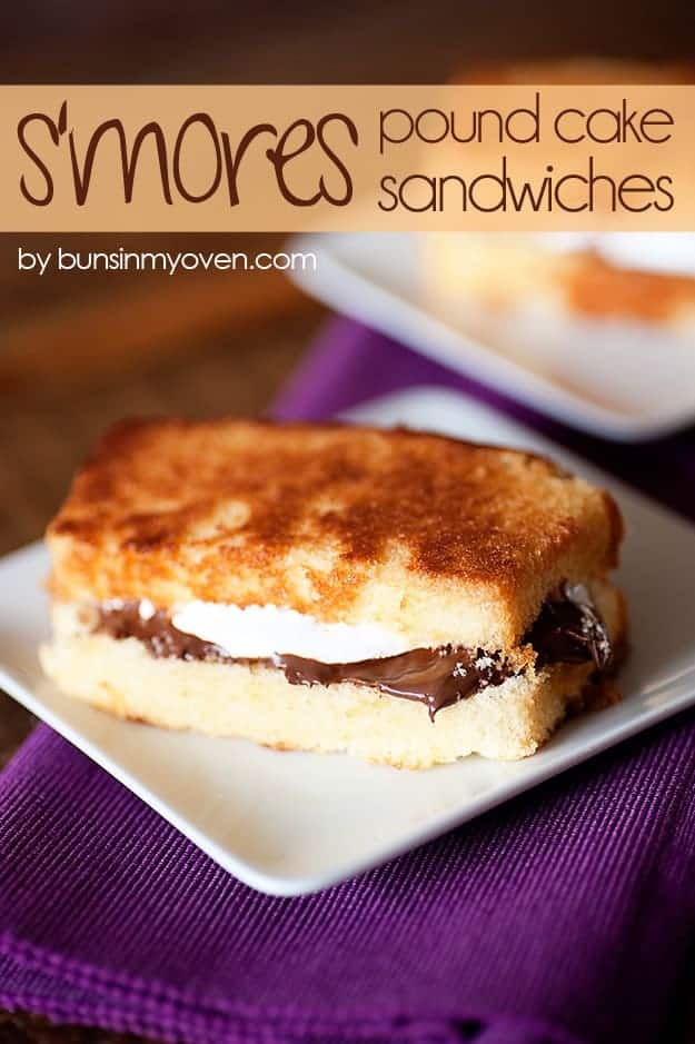 s'mores pound cake recipe