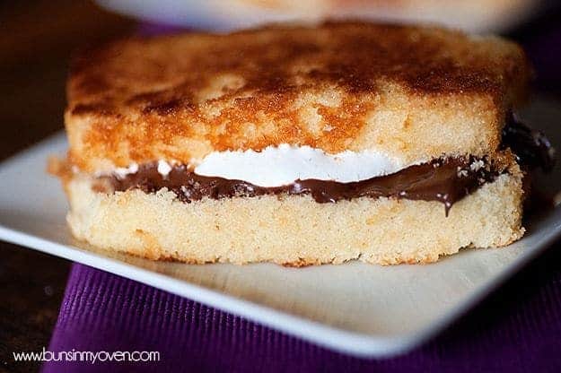 s'mores poundcake recipe