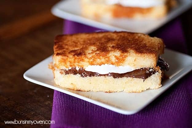 s'mores pound cake recipe