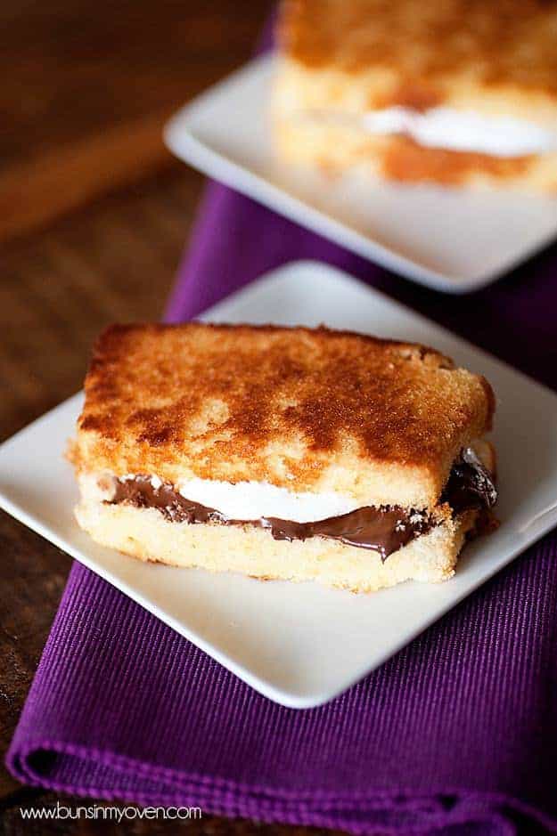 s'mores pound cake recipe