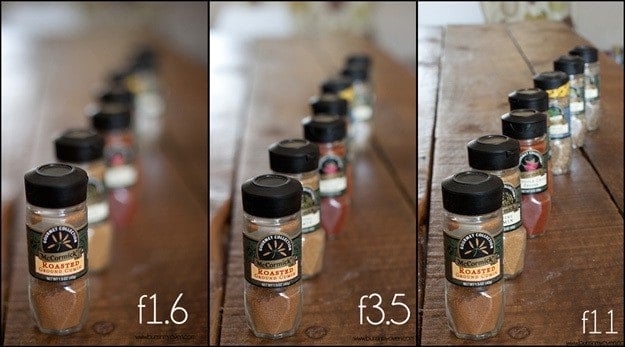 depth of field visual