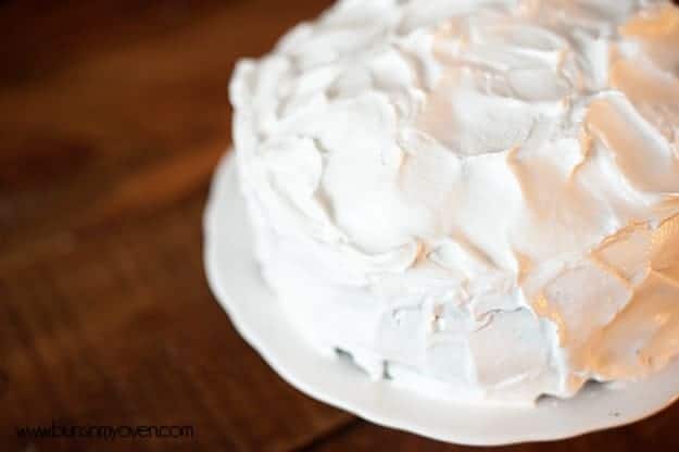 Simple Meringue Frosting recipe