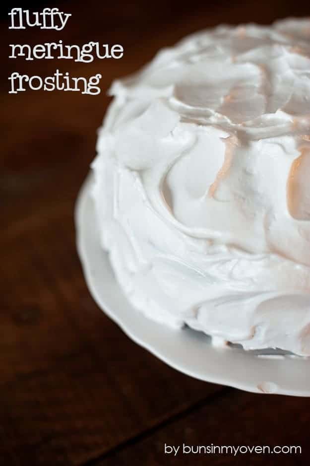 Simple Meringue Frosting recipe