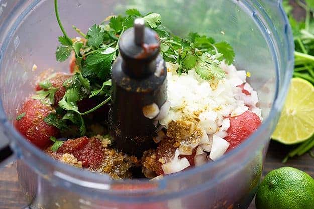 how to make salsa in a food processor