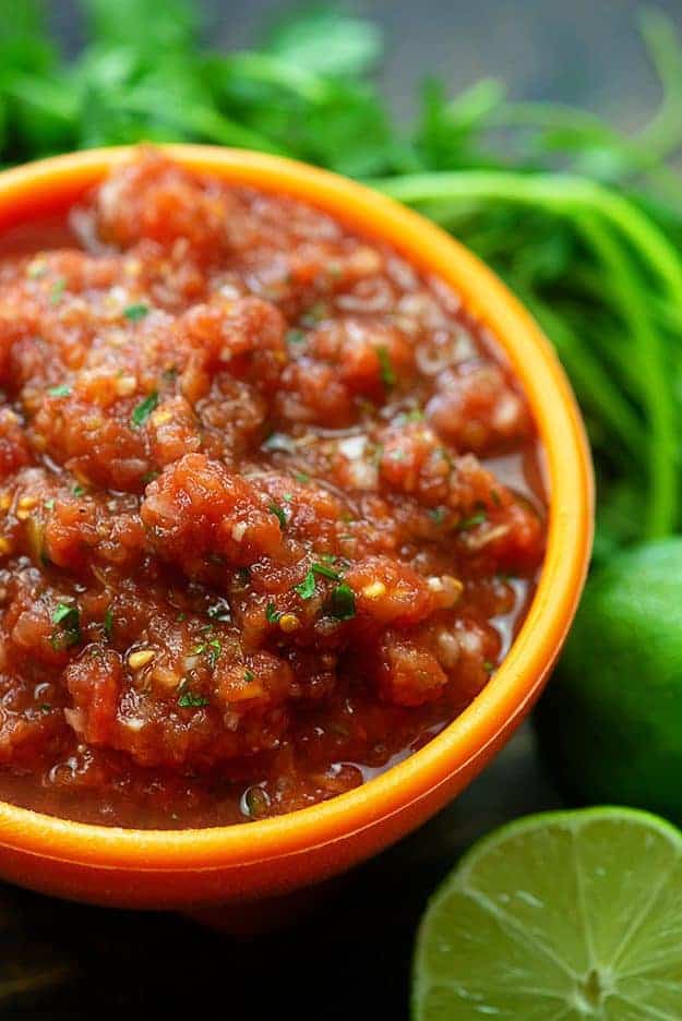 restaurant style salsa