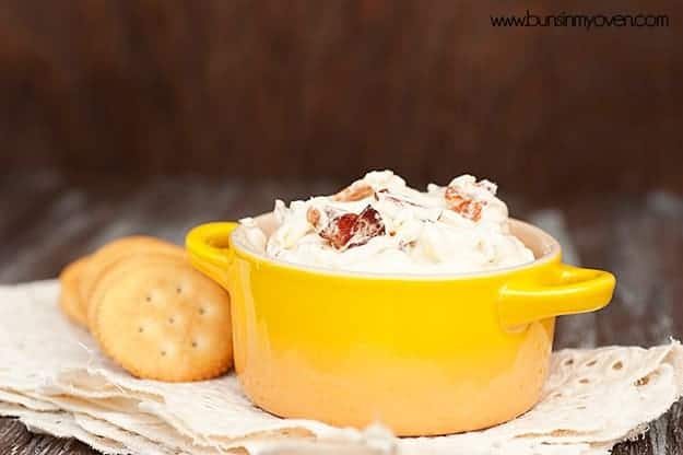 baked creamy parmesan bacon dip