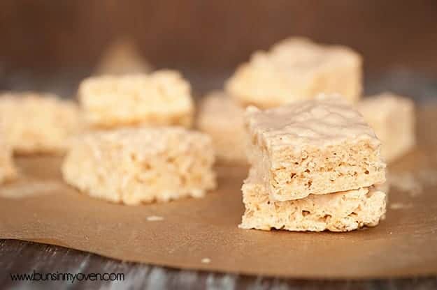 Browned Butter Rice Krispies Treats - you've never had a krispies treat like this before!!