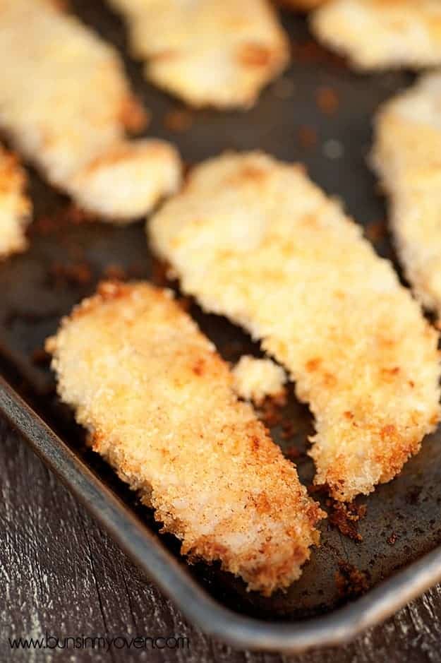 Oven Fried Chicken Strips Recipe