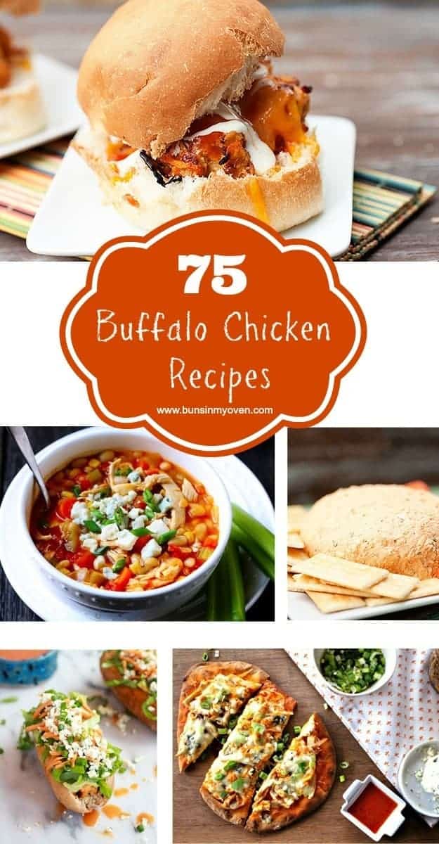 75 buffalo chicken recipes