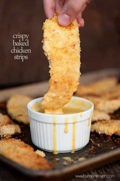 crispy baked chicken strips recipe