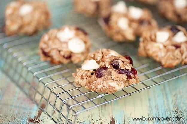 Oatmeal Craisin Breakfast Cookies