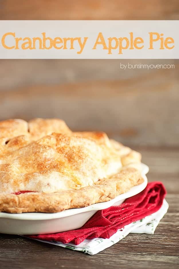 apple cranberry pie recipe