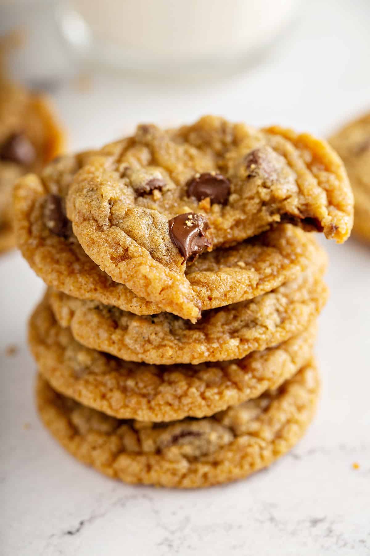 Chocolate Chip Graham Cracker Cookies - a cracker cookie? Yep, and it's delicious! 