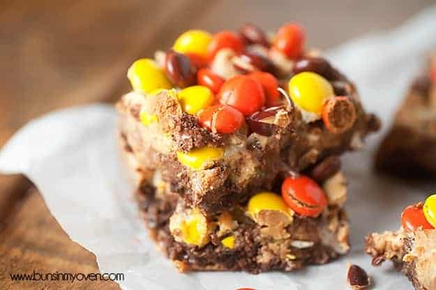 Chocolate Peanut Butter Seven Layer Bars Recipe