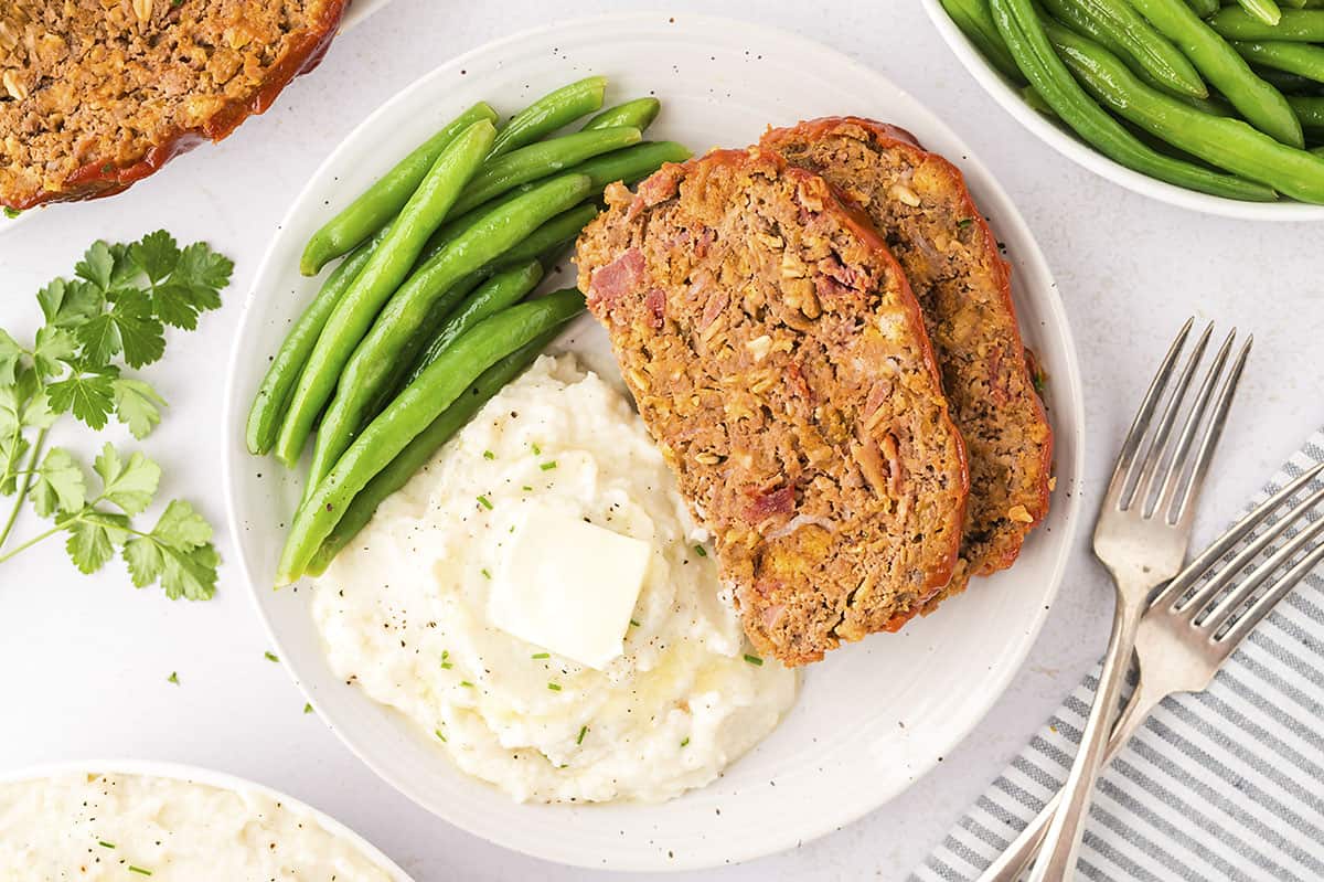 Bacon Cheeseburger Meatloaf