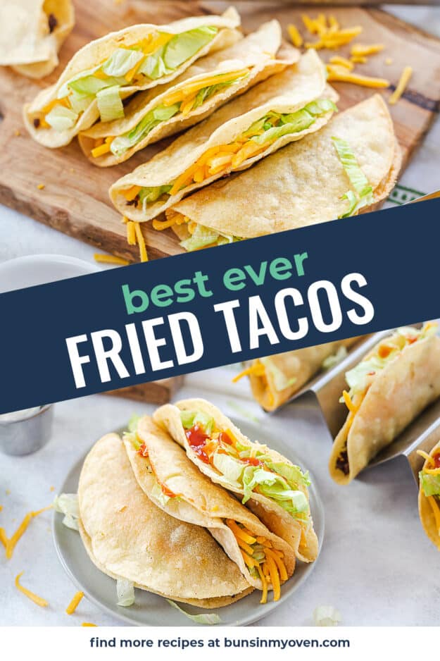 collage of taco images.