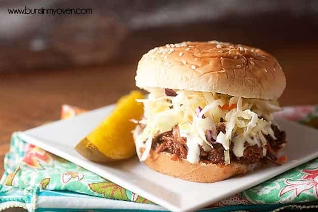 Alabama Style Pulled Pork Sandwiches