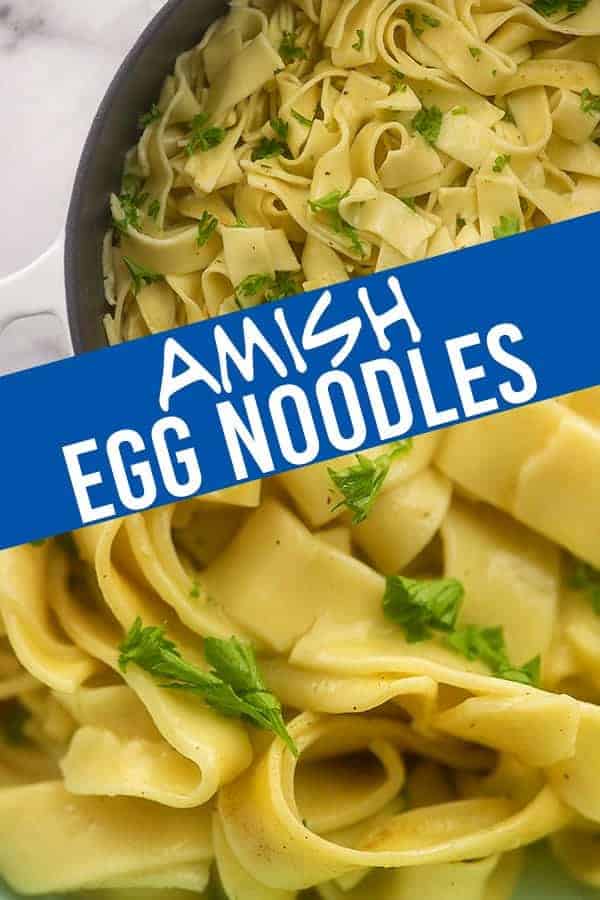 The Easiest Amish Egg Noodles Recipe — Buns In My Oven