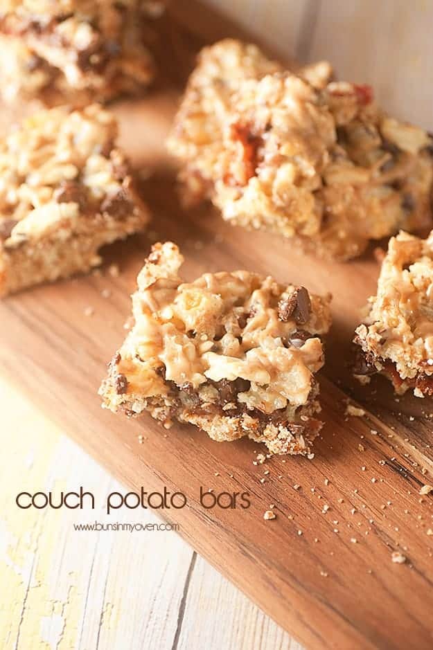 couch potato bars