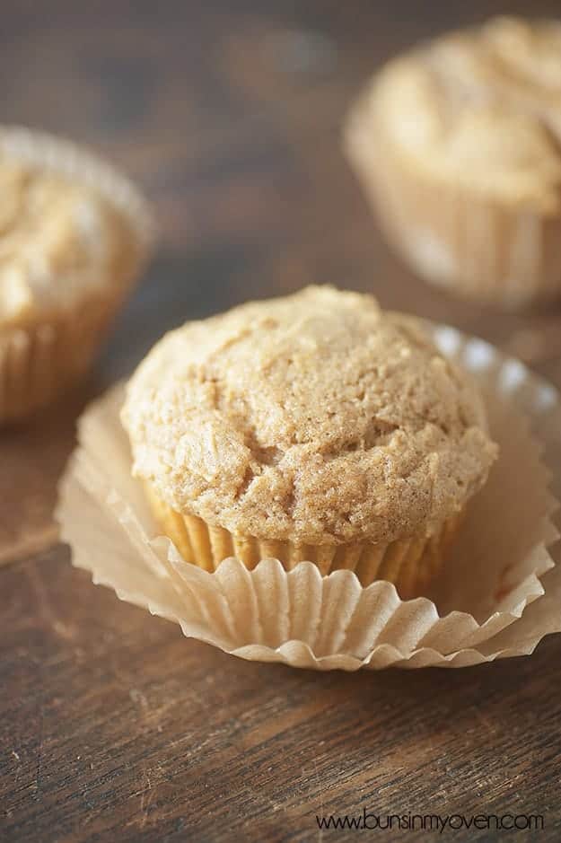 Soft, moist pumpkin donuts loaded with a cookie butter center! 