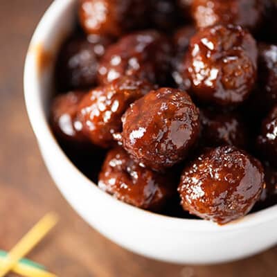 meatballs with grape jelly and chili sauce