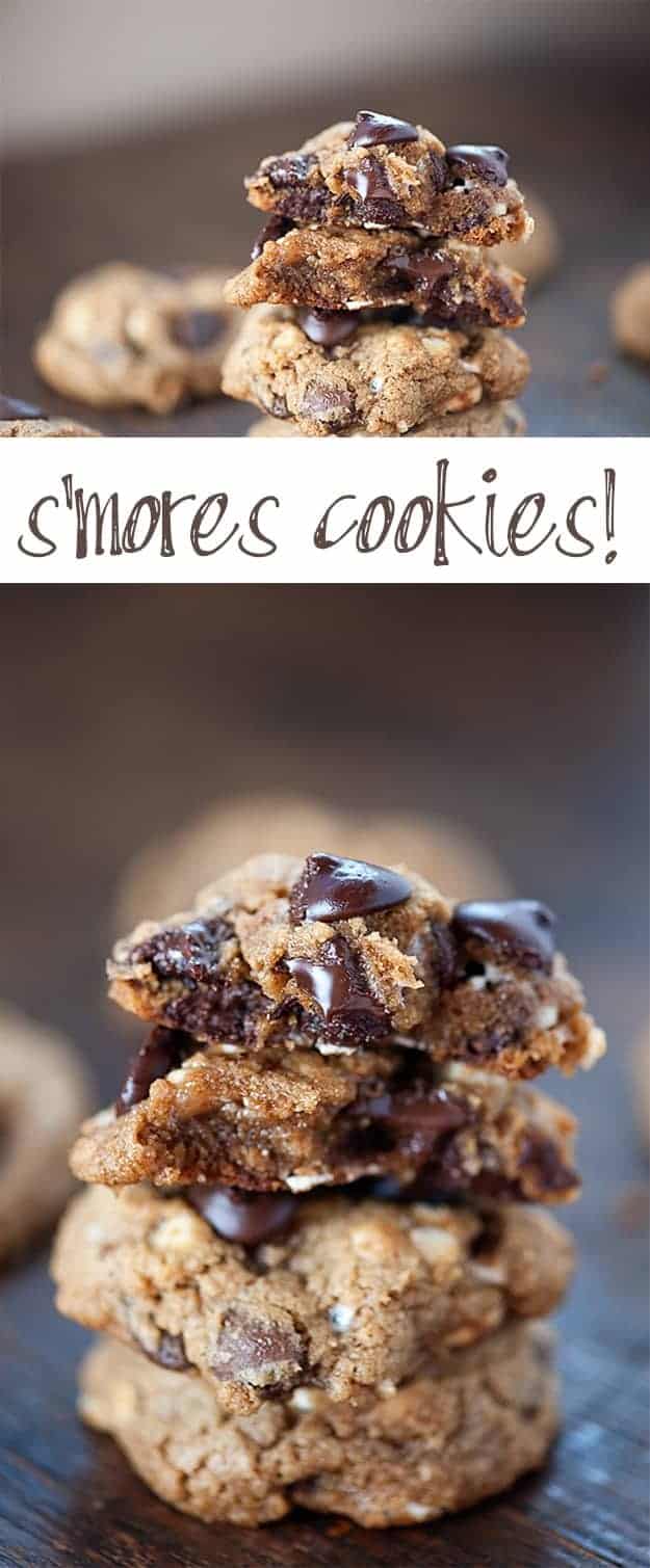 s'mores cookies recipe