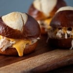 chicken sandwiches with beer cheese