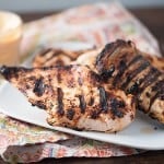 This spicy buttermilk grilled chicken is a quick grilled recipe that leaves chicken extra moist and juicy.